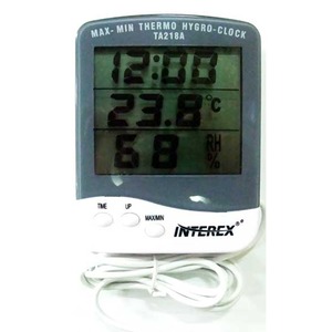 INTEREX-디지털온습도계/TA218A